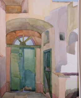 Cortile a Anacapri